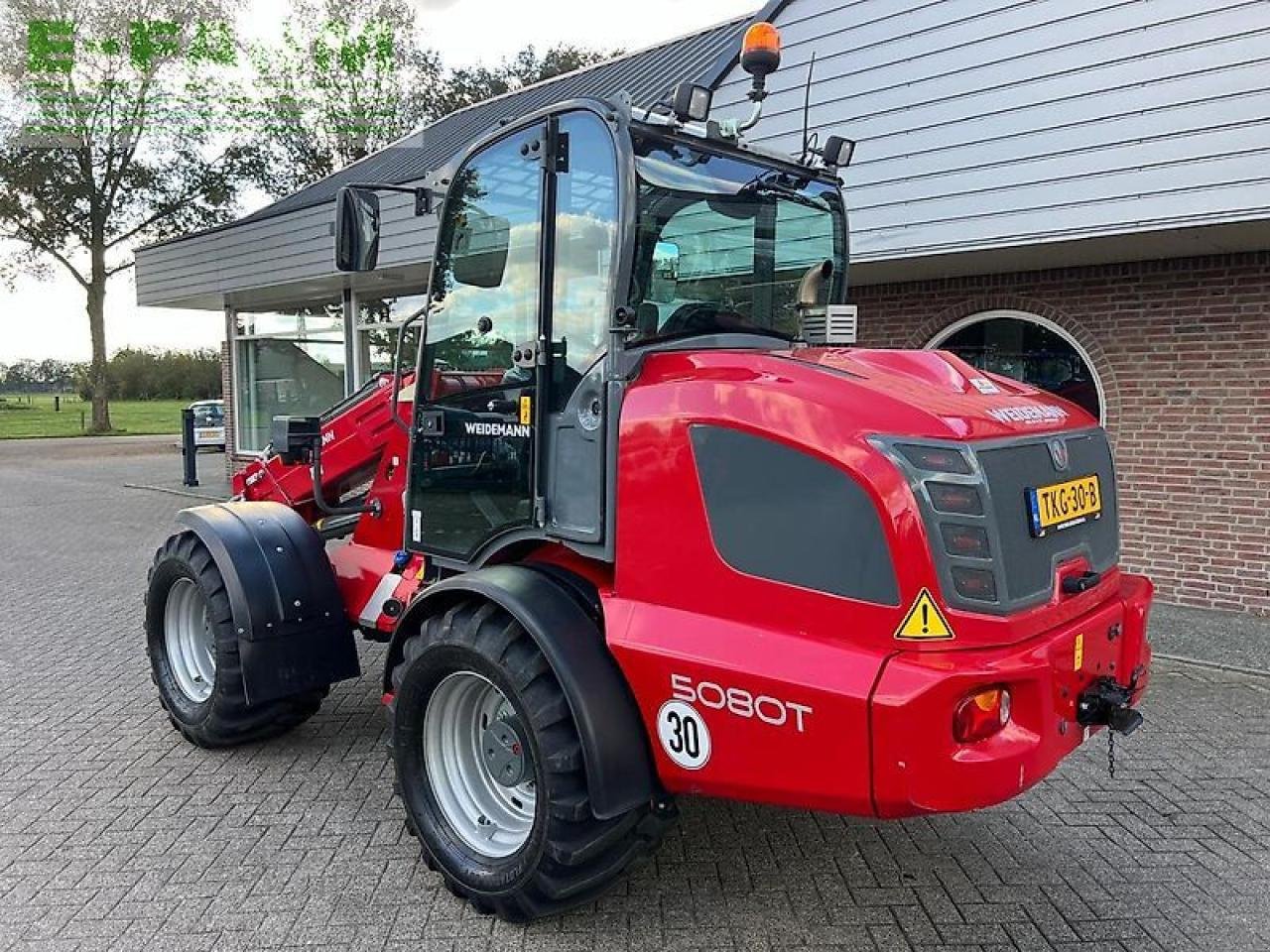 Minibagger van het type Weidemann  5080t, Gebrauchtmaschine in ag BROEKLAND (Foto 3)