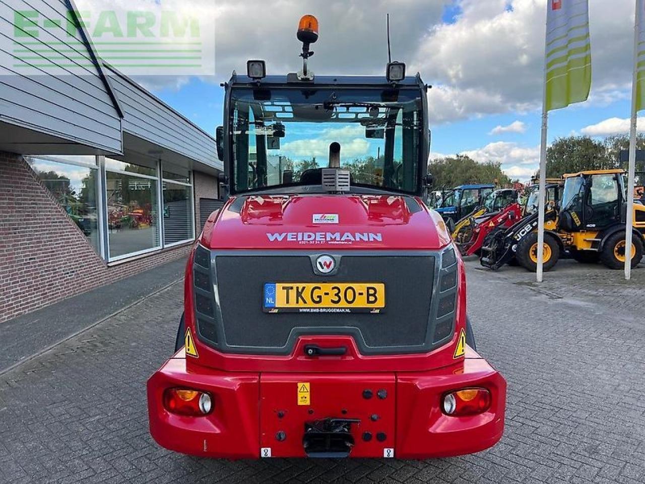 Minibagger van het type Weidemann  5080t, Gebrauchtmaschine in ag BROEKLAND (Foto 4)