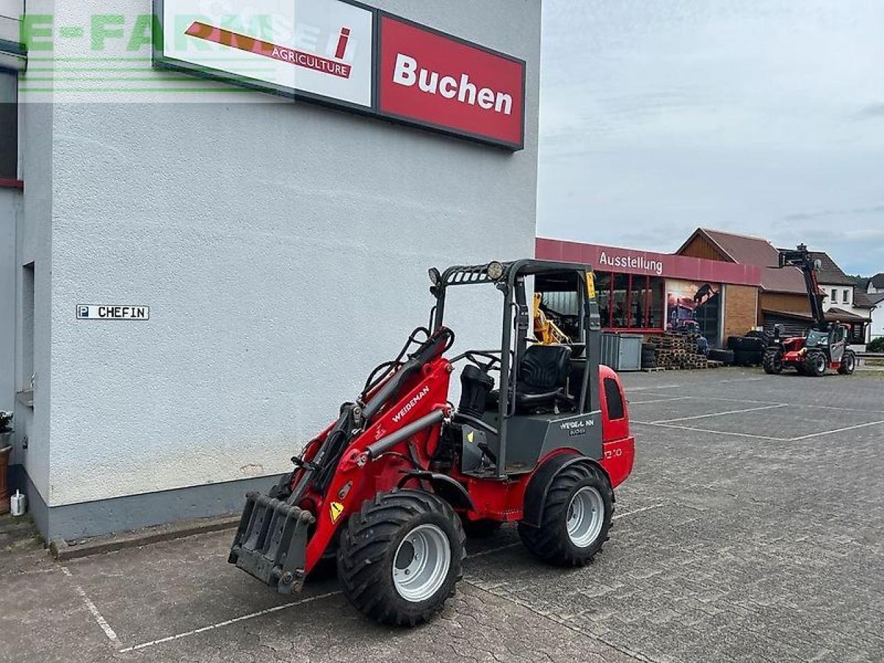 Minibagger van het type Weidemann  hoftrac hoflader 1250 cx35 gebraucht, Gebrauchtmaschine in WENDEN (Foto 2)