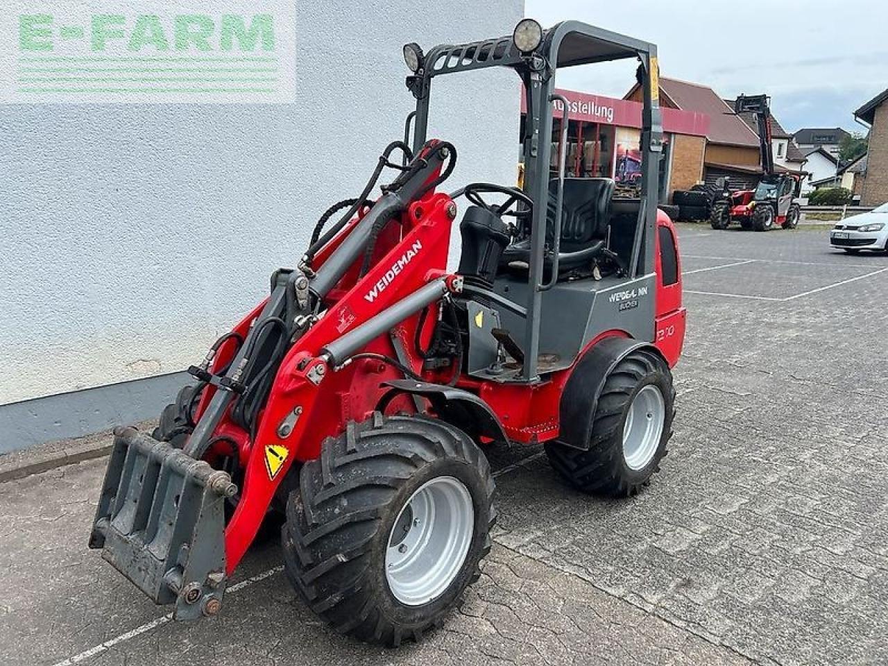 Minibagger typu Weidemann  hoftrac hoflader 1250 cx35 gebraucht, Gebrauchtmaschine v WENDEN (Obrázek 3)