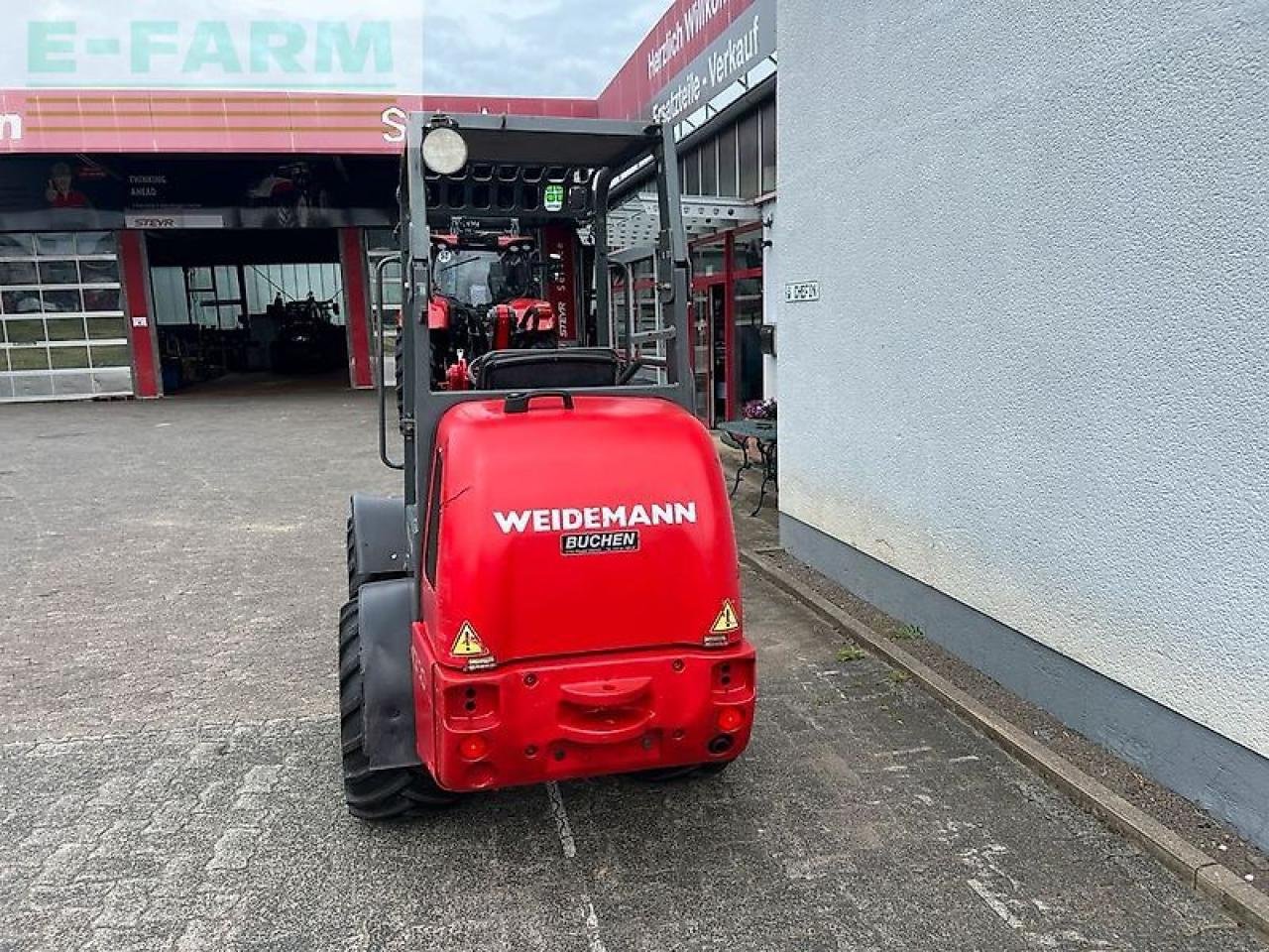 Minibagger des Typs Weidemann  hoftrac hoflader 1250 cx35 gebraucht, Gebrauchtmaschine in WENDEN (Bild 4)