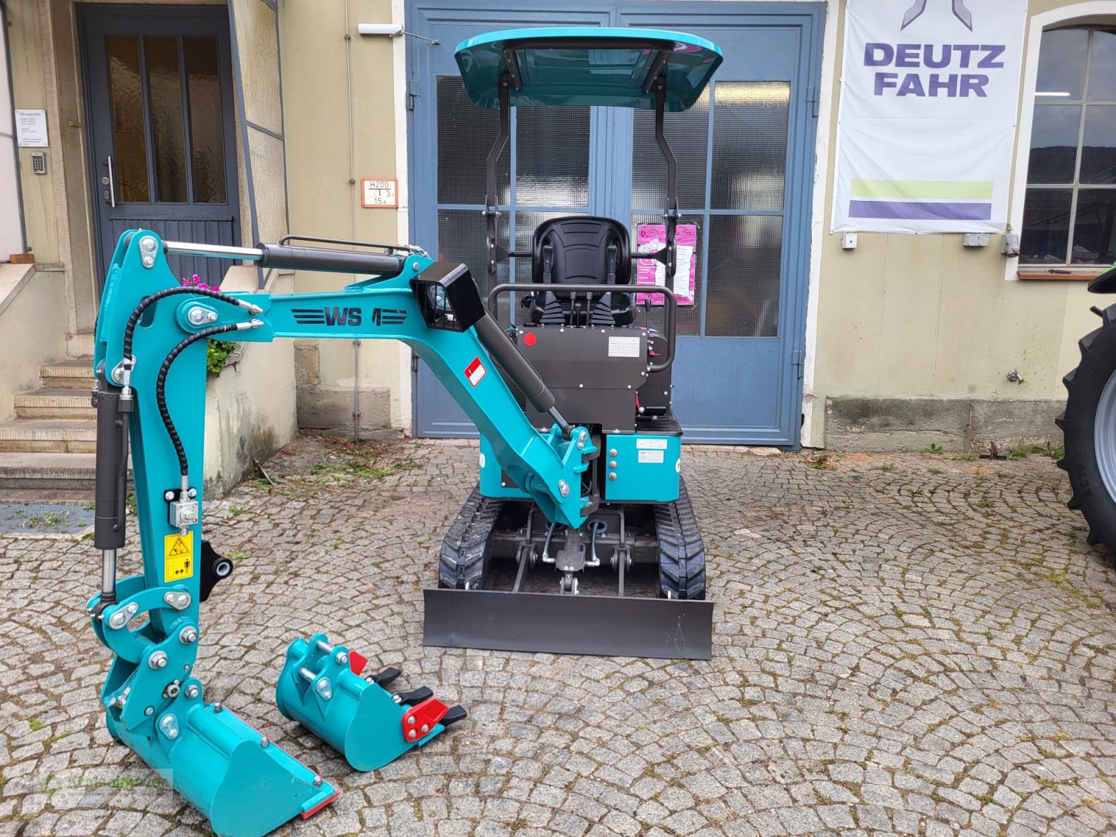 Minibagger typu WSM CTX8010-V1 +ZeroTail +Verstellfahrwerk +Knickmatik neu Bagger, Mini-Bagger, Neumaschine v Feuchtwangen (Obrázok 4)