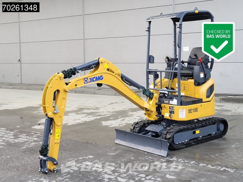 Minibagger типа XCMG XE18 E 2 YEARS FACTORY WARRANTY - KUBOTA ENGINE, Neumaschine в Veghel (Фотография 1)