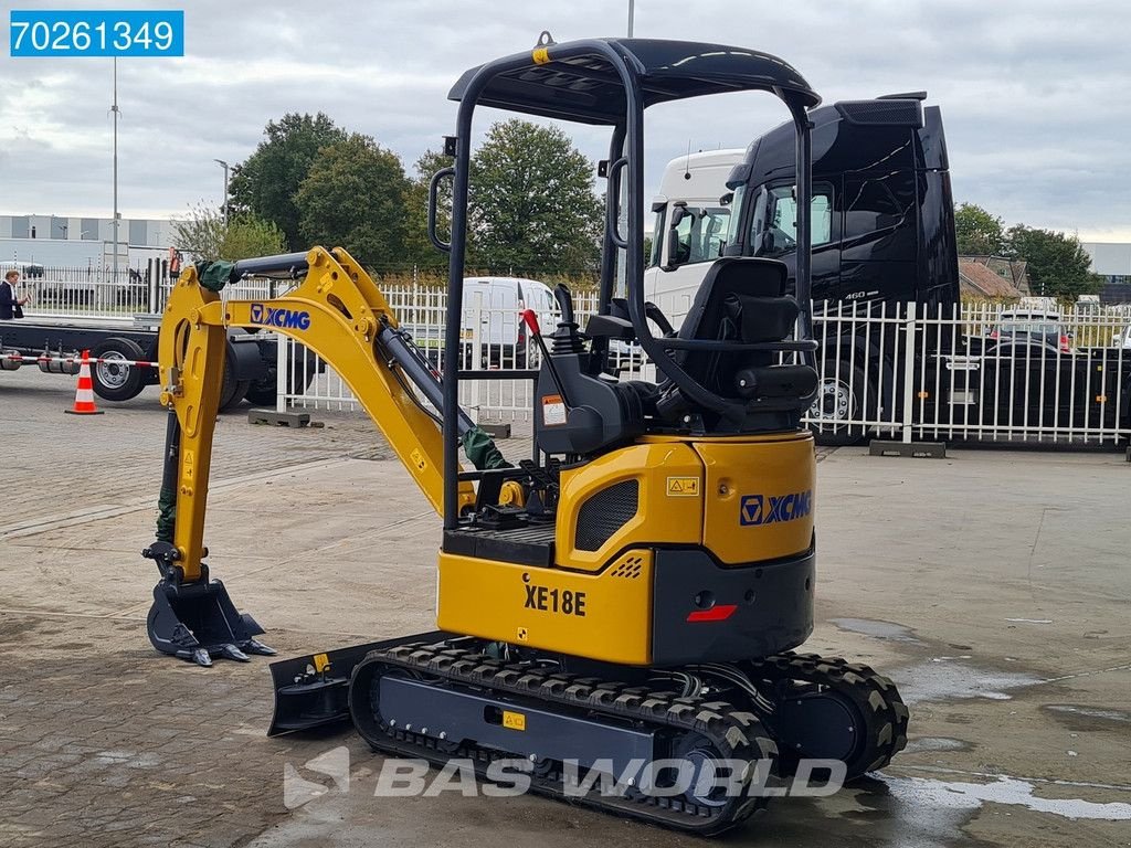 Minibagger van het type XCMG XE18 E KUBOTA ENGINE - MINI GRAVER - EXTANDABLE UC, Neumaschine in Veghel (Foto 2)