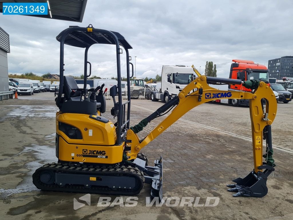 Minibagger van het type XCMG XE18 E KUBOTA ENGINE - MINI GRAVER - EXTANDABLE UC, Neumaschine in Veghel (Foto 9)