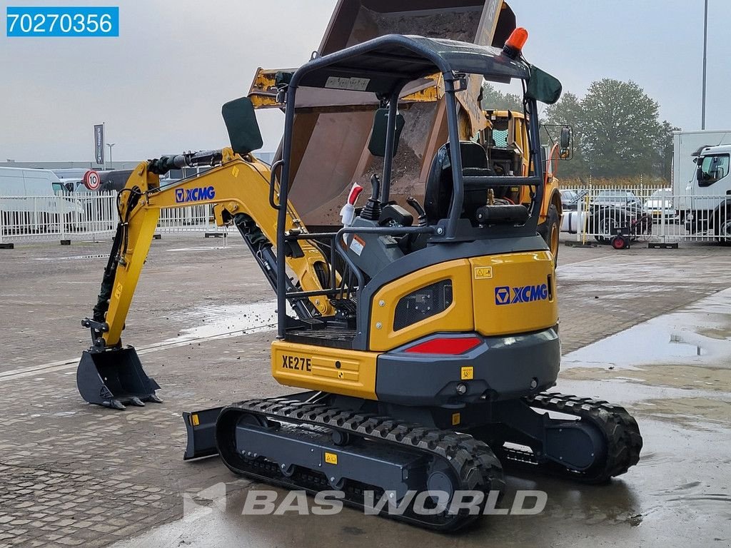 Minibagger van het type XCMG XE27 E 2 A&Ntilde;OS GARANT&Iacute;A F&Aacute;BRICA, Neumaschine in Veghel (Foto 5)