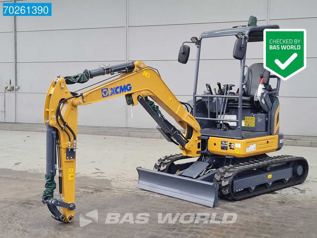 Minibagger Türe ait XCMG XE27 E 2 YEARS FACTORY WARRANTY - KUBOTA ENGINE - MINI GRAAFMACH, Neumaschine içinde Veghel (resim 1)