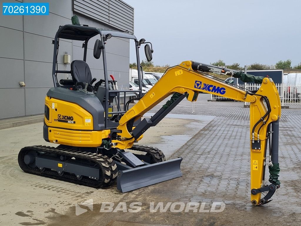 Minibagger tipa XCMG XE27 E 2 YEARS FACTORY WARRANTY - KUBOTA ENGINE - MINI GRAAFMACH, Neumaschine u Veghel (Slika 2)