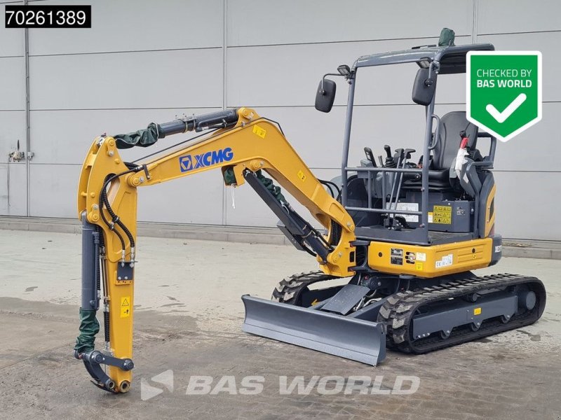 Minibagger a típus XCMG XE27 E 2 YEARS FACTORY WARRANTY - KUBOTA ENGINE, Neumaschine ekkor: Veghel (Kép 1)