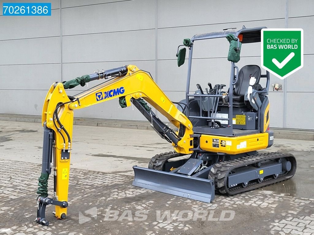 Minibagger a típus XCMG XE27 E KUBOTA ENGINE - UNUSED, Neumaschine ekkor: Veghel (Kép 1)