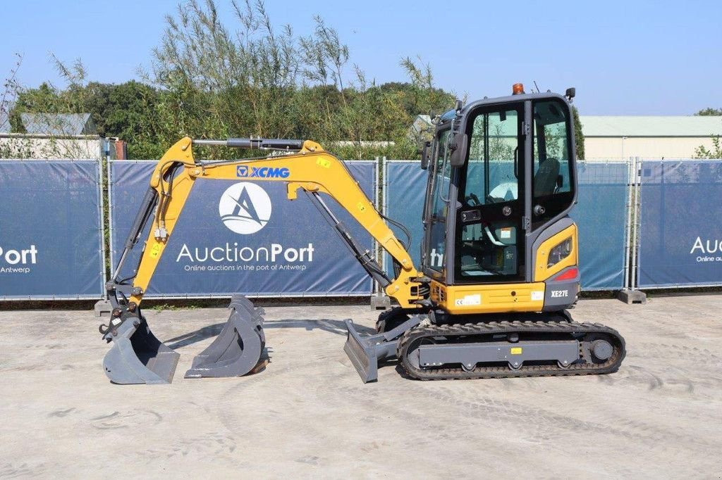 Minibagger del tipo XCMG XE27E, Neumaschine en Antwerpen (Imagen 1)