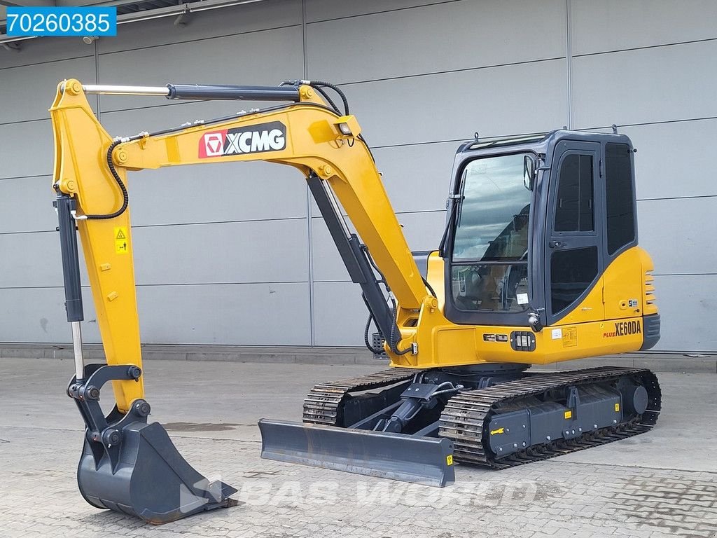 Minibagger Türe ait XCMG XE60 DA NEW UNUSED, Neumaschine içinde Veghel (resim 2)