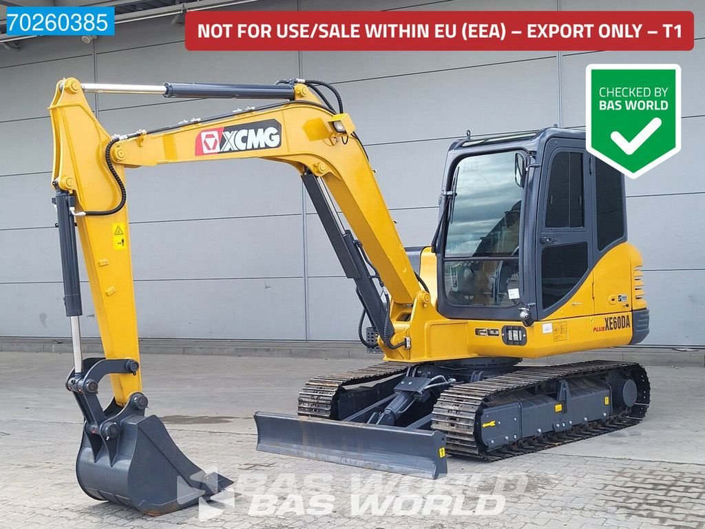 Minibagger του τύπου XCMG XE60 DA NEW UNUSED, Neumaschine σε Veghel (Φωτογραφία 1)