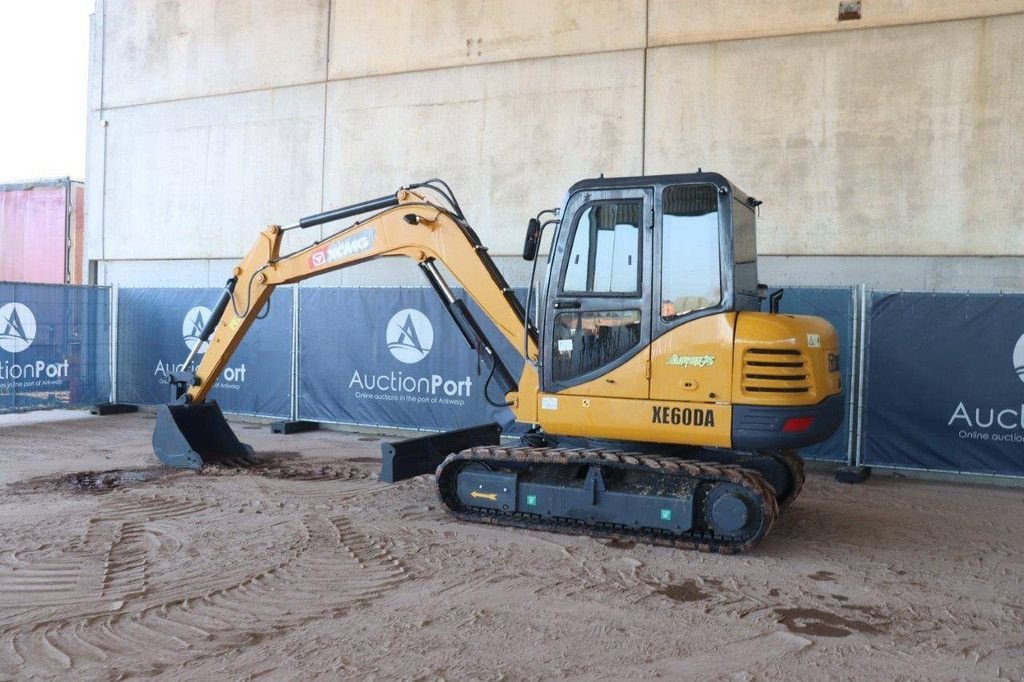 Minibagger a típus XCMG XE60DA, Gebrauchtmaschine ekkor: Antwerpen (Kép 3)