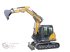 Minibagger des Typs XCMG XE80E, Neumaschine in Dimbach (Bild 1)