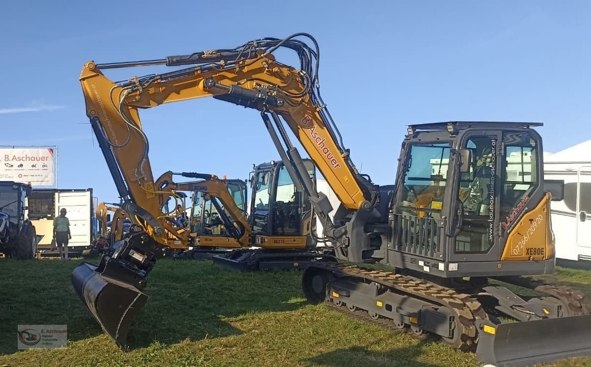 Minibagger van het type XCMG XE80E, Vorführmaschine in Dimbach (Foto 1)