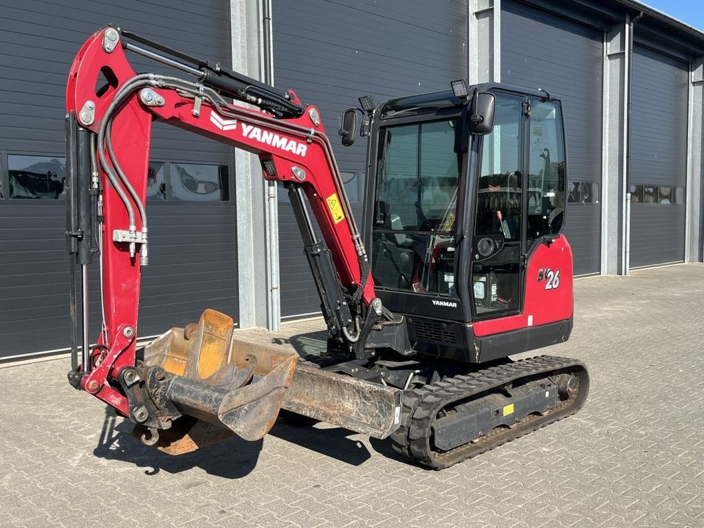 Minibagger del tipo Yanmar 26V mini graver, Gebrauchtmaschine en Hapert (Imagen 3)