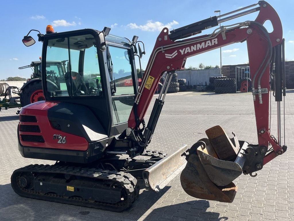 Minibagger van het type Yanmar 26V mini graver, Gebrauchtmaschine in Hapert (Foto 2)