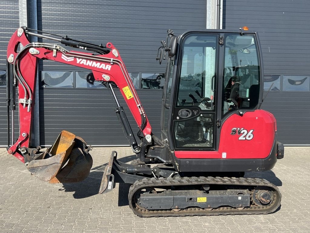 Minibagger of the type Yanmar 26V mini graver, Gebrauchtmaschine in Hapert (Picture 1)