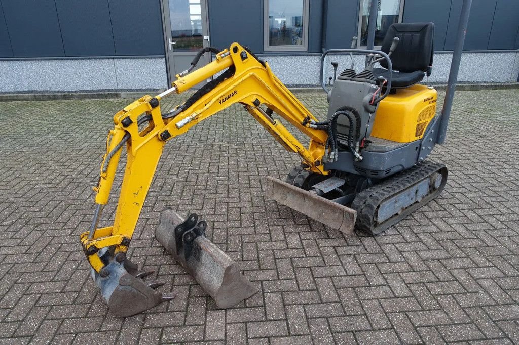 Minibagger tipa Yanmar B08-3 / 00729 Draaiuren / Verstelbare Onderwagen, Gebrauchtmaschine u Swifterband (Slika 3)