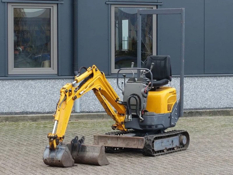 Minibagger tipa Yanmar B08-3 / 00729 Draaiuren / Verstelbare Onderwagen, Gebrauchtmaschine u Swifterband