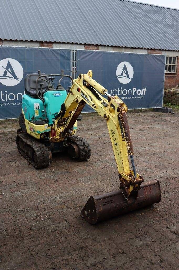 Minibagger van het type Yanmar B08-3, Gebrauchtmaschine in Antwerpen (Foto 5)