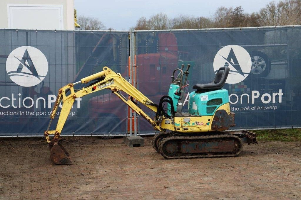 Minibagger van het type Yanmar B08-3, Gebrauchtmaschine in Antwerpen (Foto 1)