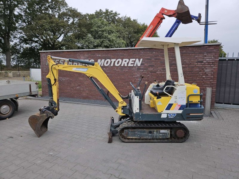 Minibagger des Typs Yanmar B17, Gebrauchtmaschine in Nederweert