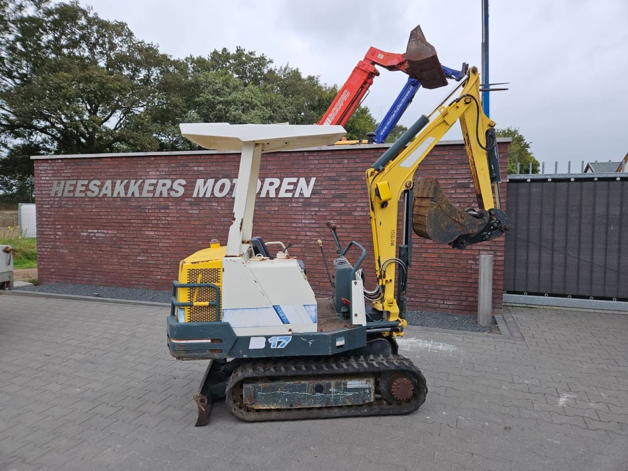 Minibagger typu Yanmar B17, Gebrauchtmaschine v Nederweert (Obrázok 5)