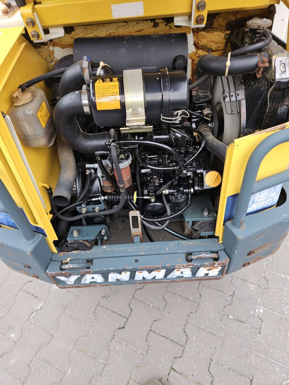 Minibagger za tip Yanmar B17, Gebrauchtmaschine u Nederweert (Slika 4)