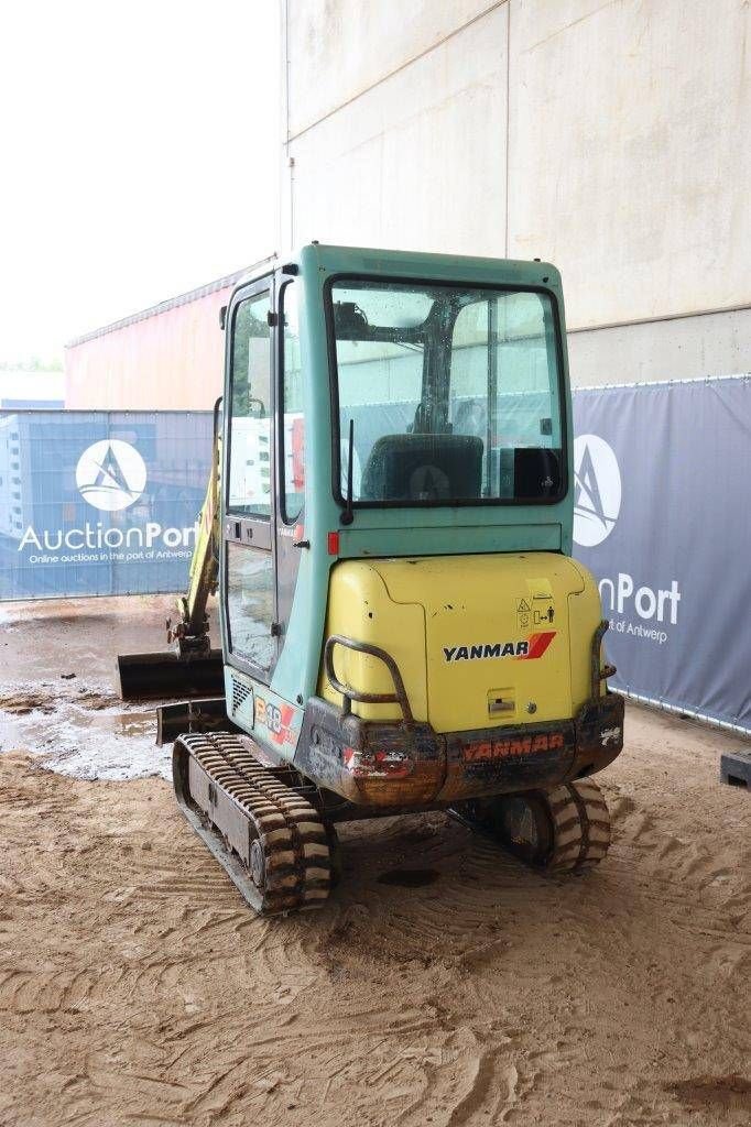 Minibagger typu Yanmar B18EX, Gebrauchtmaschine w Antwerpen (Zdjęcie 4)