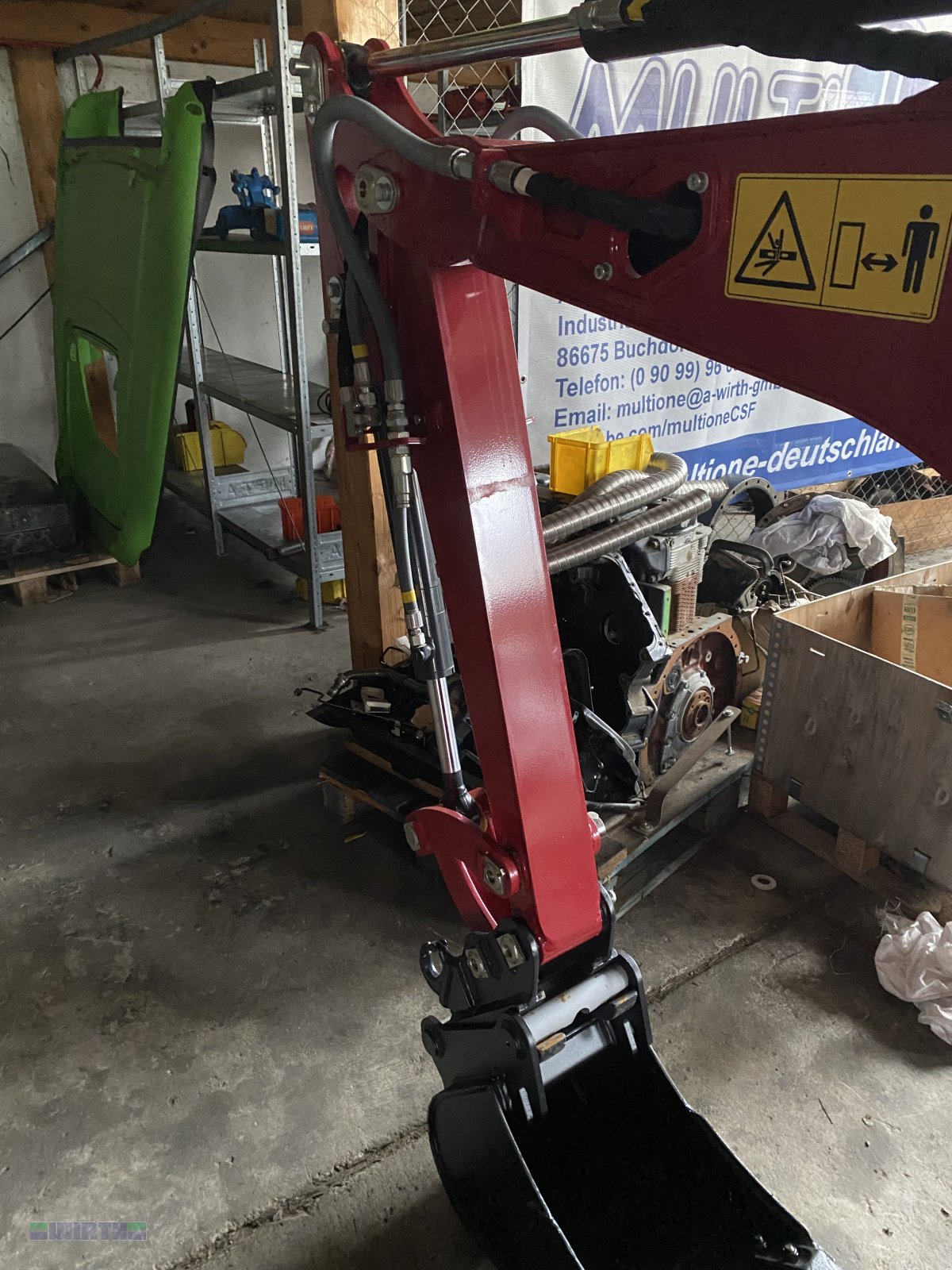 Minibagger del tipo Yanmar SC 15 VT Classic, Minibagger Lagermaschine, Neumaschine en Buchdorf (Imagen 3)