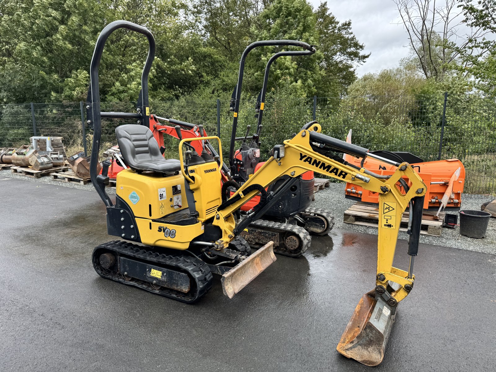 Minibagger of the type Yanmar SV 08, Gebrauchtmaschine in Falkenstein (Picture 1)