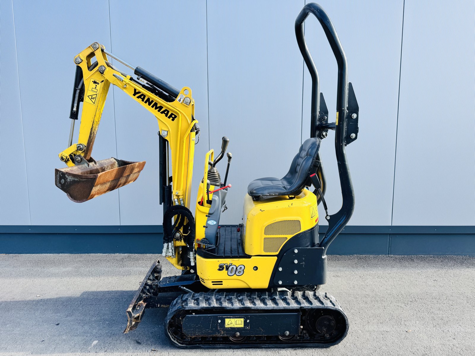 Minibagger του τύπου Yanmar SV 08, Gebrauchtmaschine σε Falkenstein (Φωτογραφία 2)