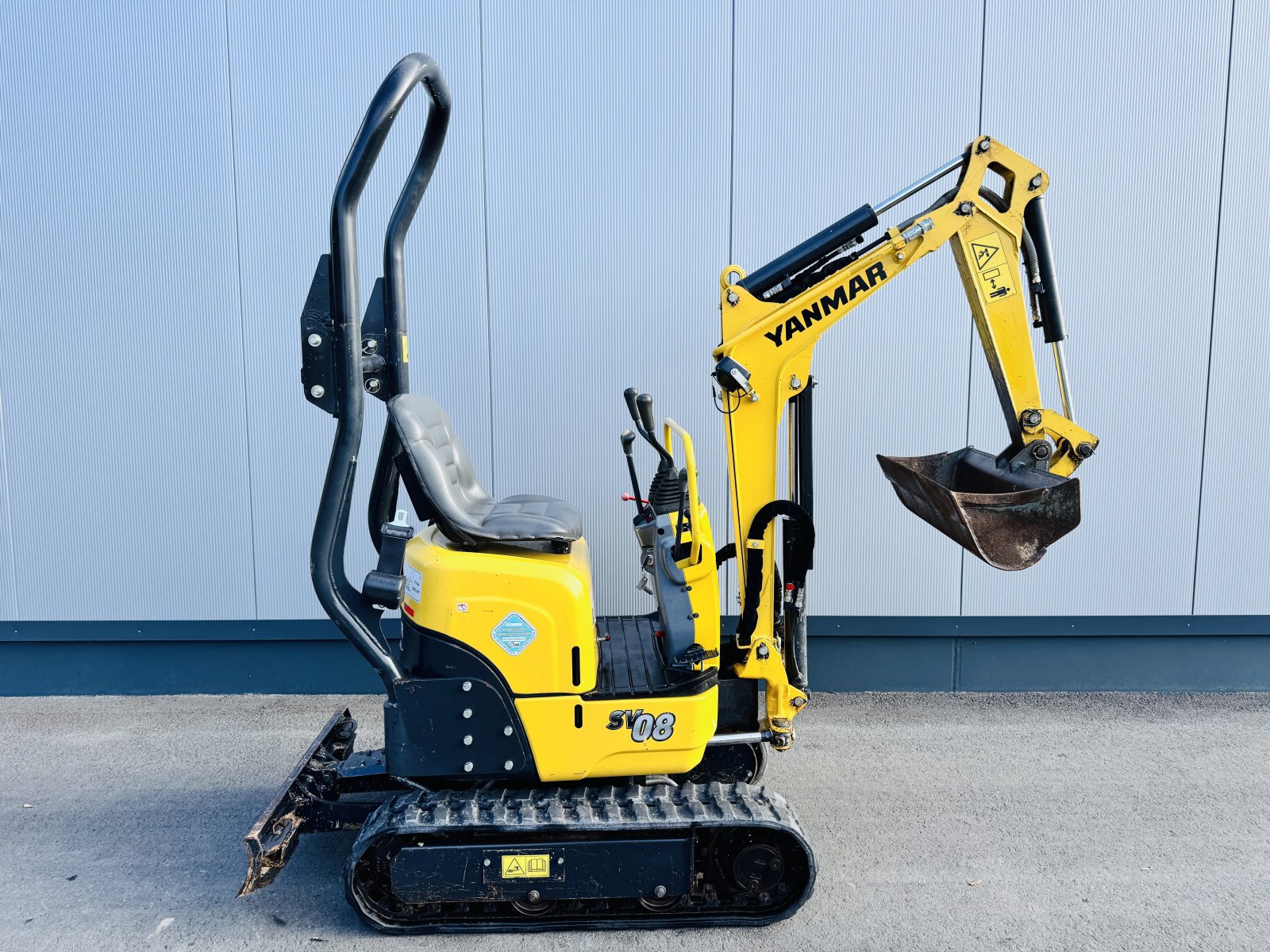 Minibagger του τύπου Yanmar SV 08, Gebrauchtmaschine σε Falkenstein (Φωτογραφία 3)