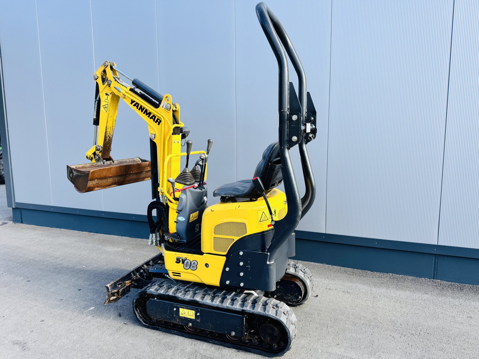 Minibagger a típus Yanmar SV 08, Gebrauchtmaschine ekkor: Falkenstein (Kép 5)