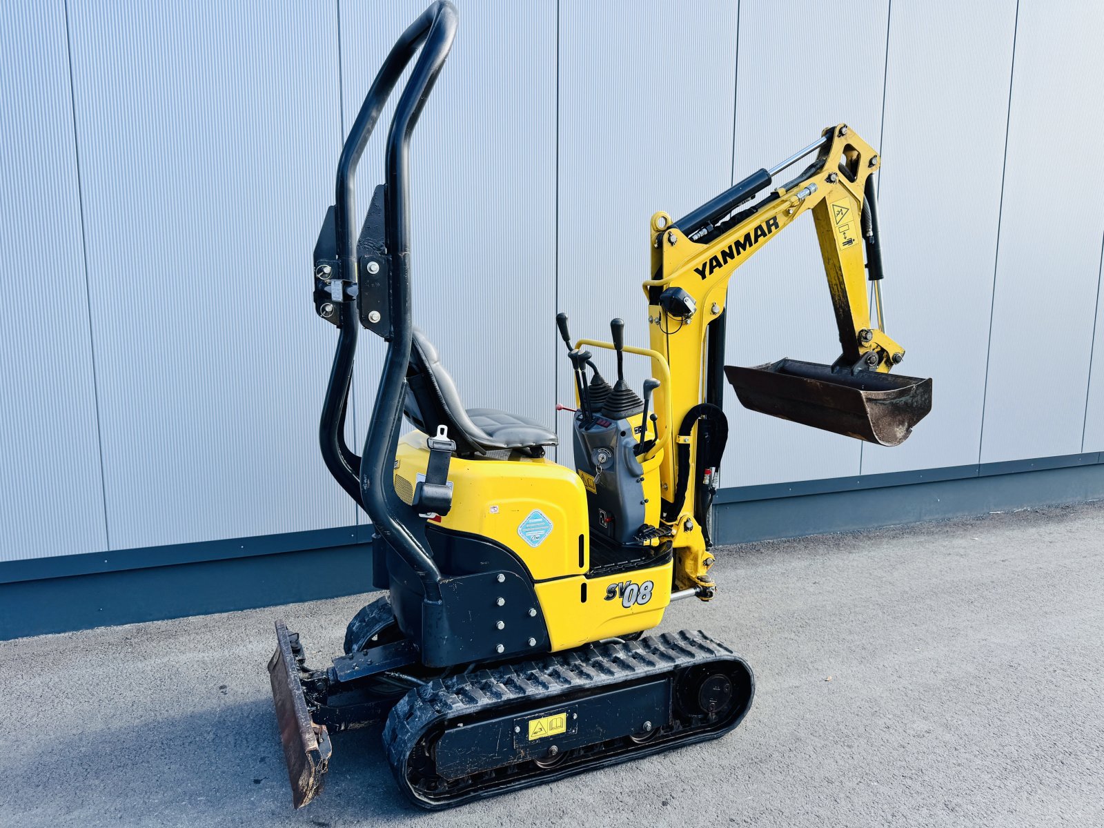 Minibagger a típus Yanmar SV 08, Gebrauchtmaschine ekkor: Falkenstein (Kép 6)