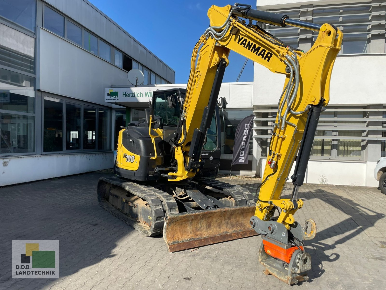 Minibagger typu Yanmar SV 100-2A, Gebrauchtmaschine w Regensburg (Zdjęcie 4)