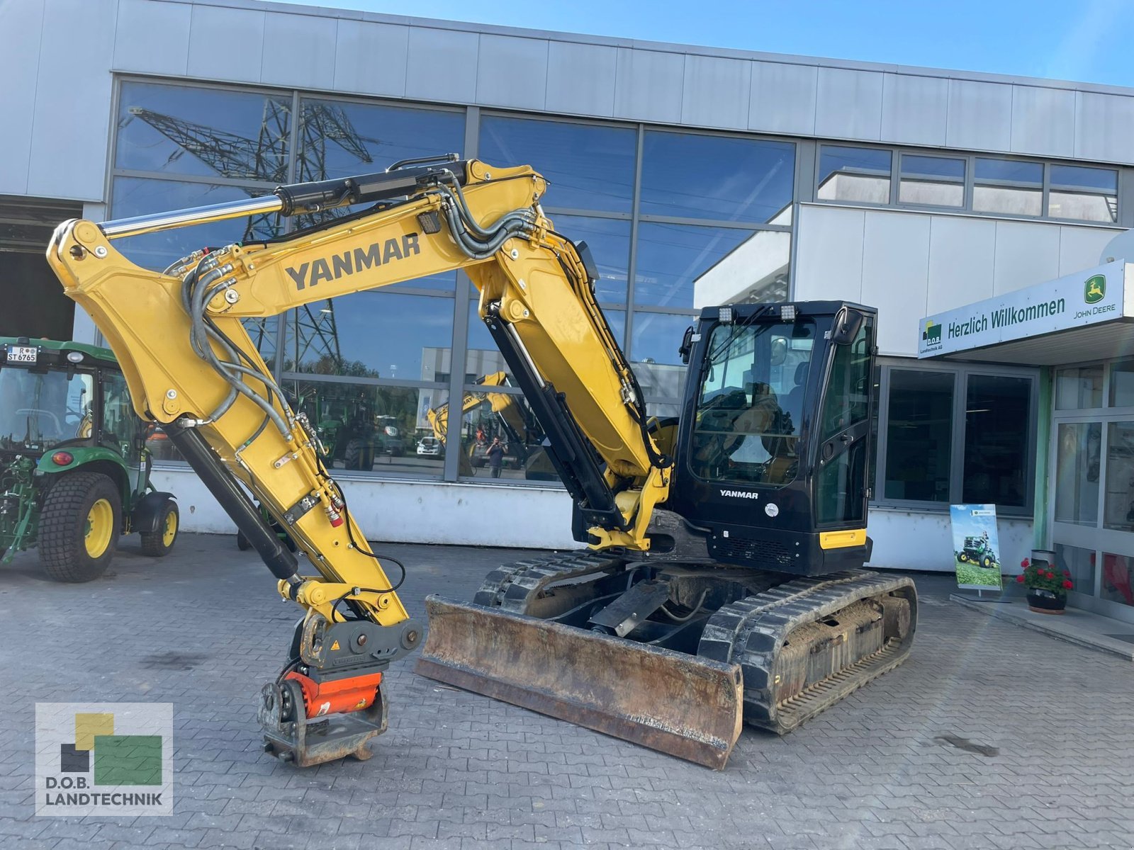 Minibagger typu Yanmar SV 100-2A, Gebrauchtmaschine w Regensburg (Zdjęcie 5)