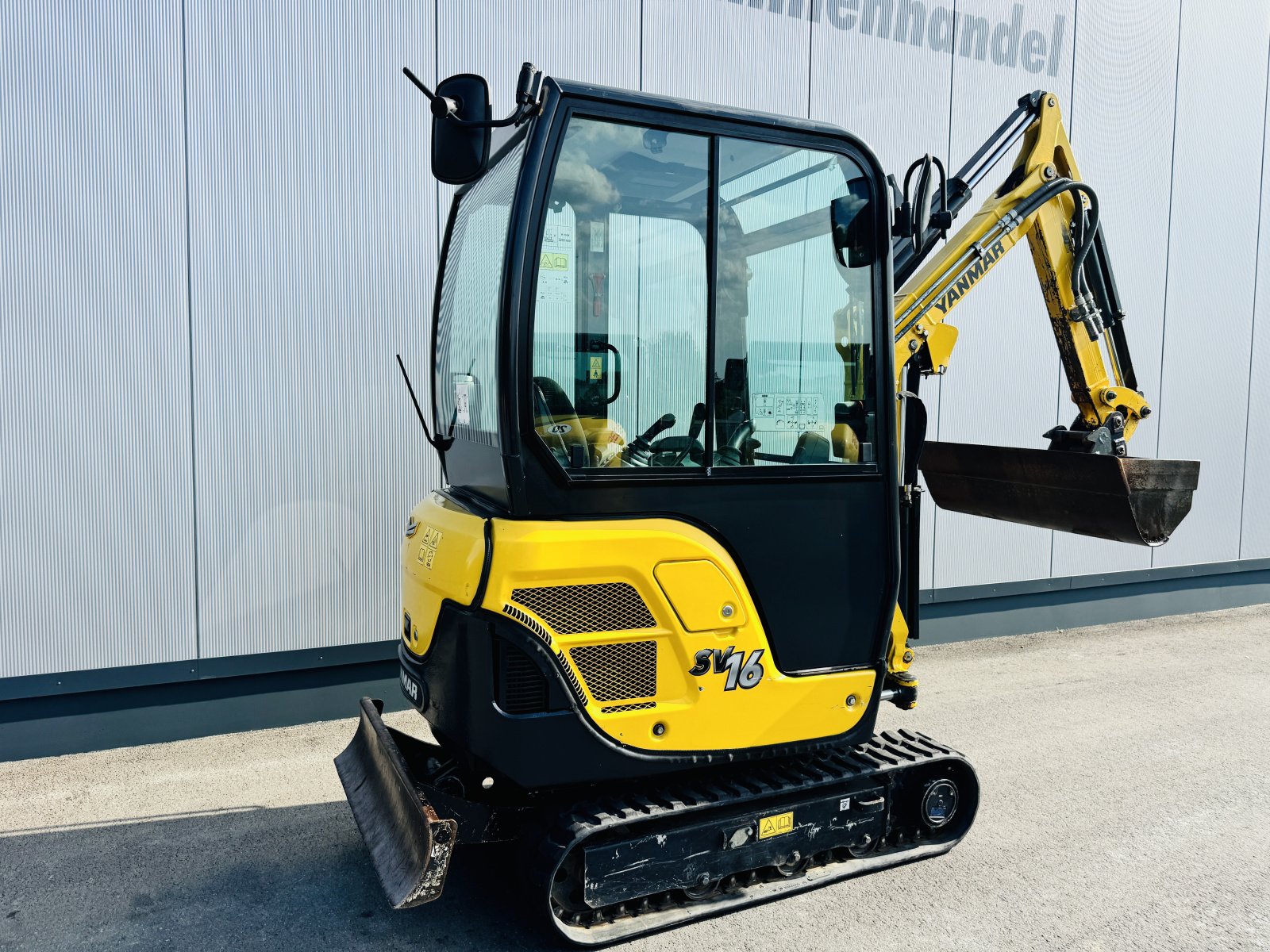 Minibagger типа Yanmar SV 16, Gebrauchtmaschine в Falkenstein (Фотография 6)