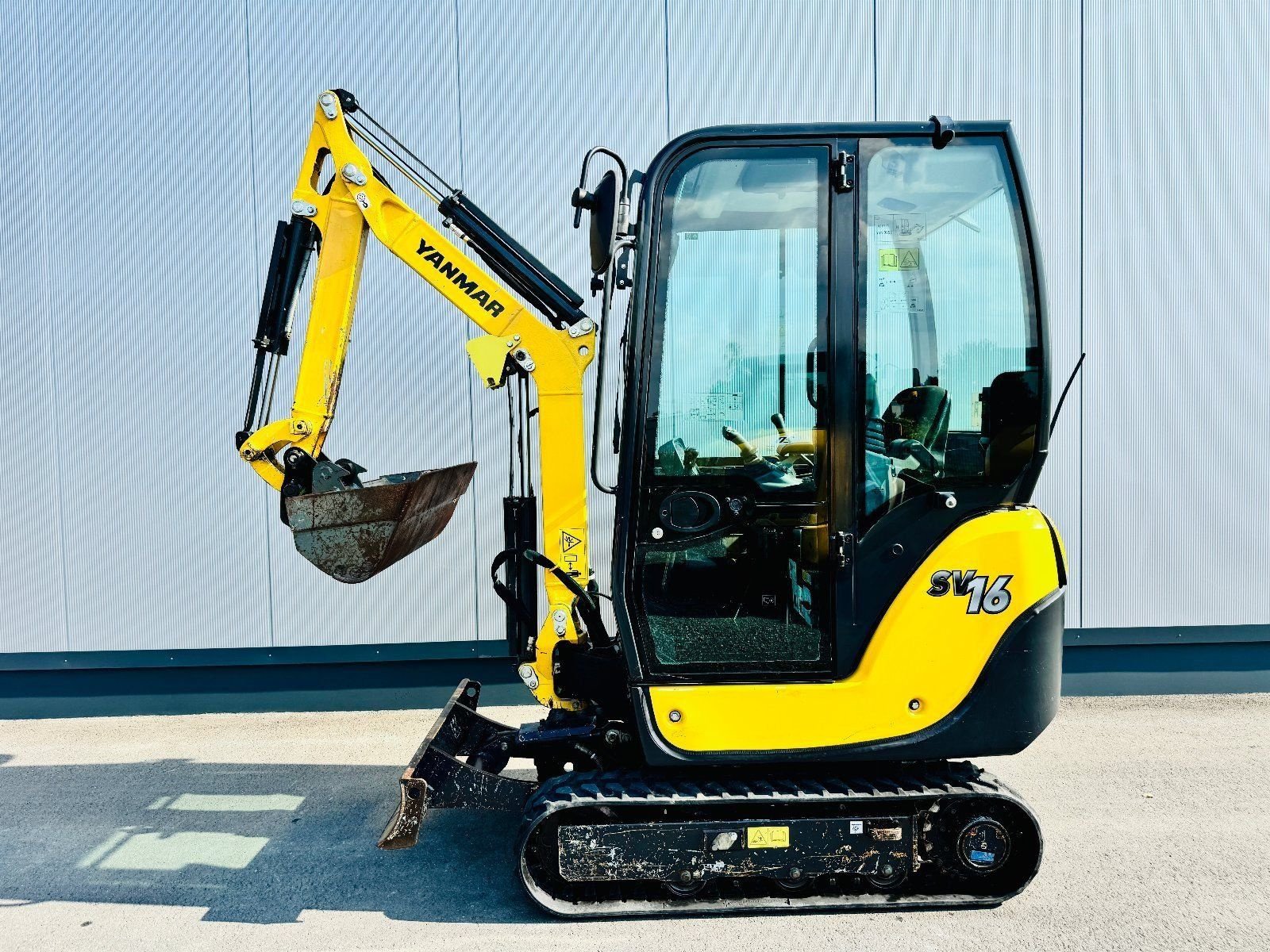 Minibagger του τύπου Yanmar SV 16, Gebrauchtmaschine σε Falkenstein (Φωτογραφία 2)