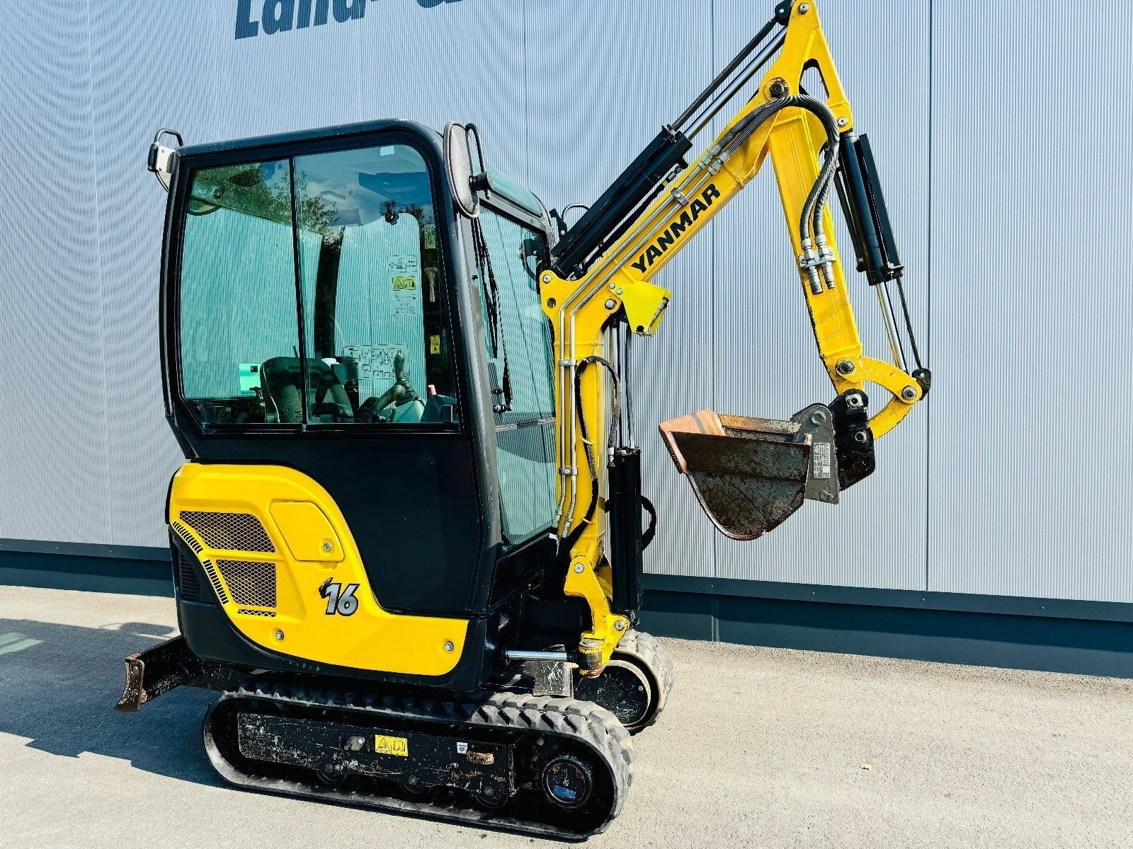 Minibagger des Typs Yanmar SV 16, Gebrauchtmaschine in Falkenstein (Bild 4)