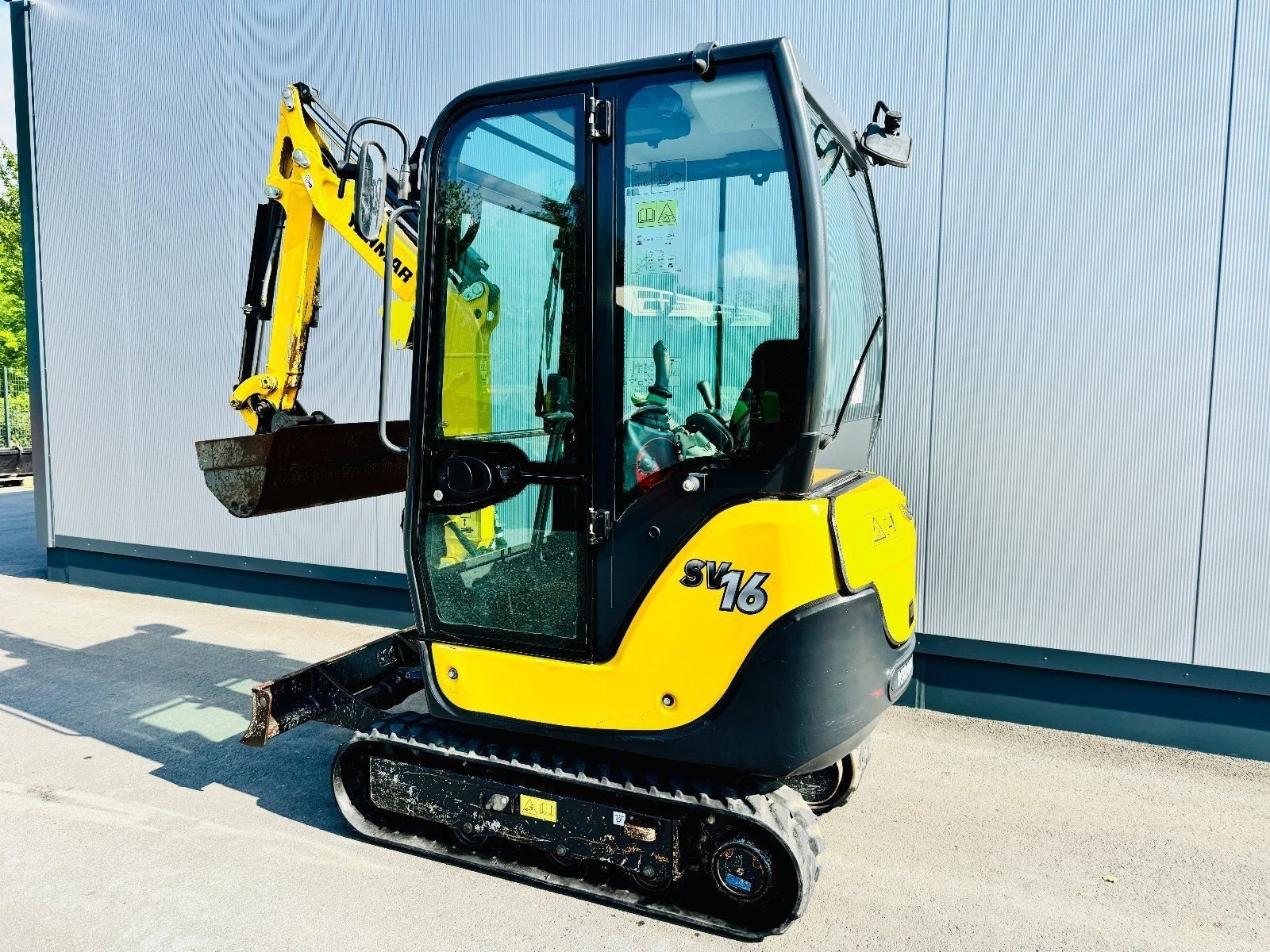 Minibagger του τύπου Yanmar SV 16, Gebrauchtmaschine σε Falkenstein (Φωτογραφία 5)