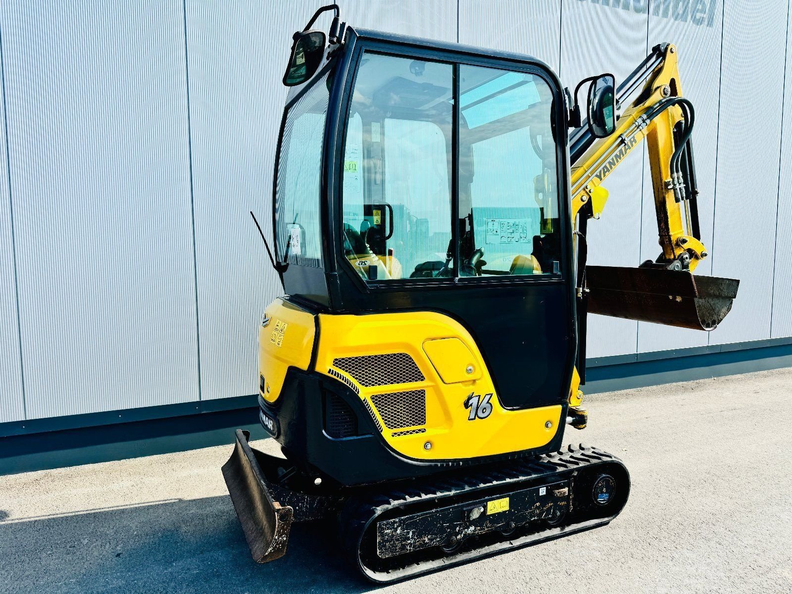 Minibagger tip Yanmar SV 16, Gebrauchtmaschine in Falkenstein (Poză 6)