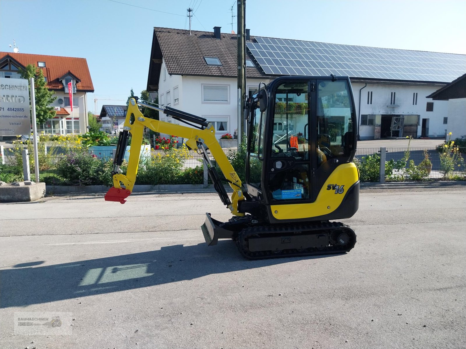 Minibagger Türe ait Yanmar SV 16, Gebrauchtmaschine içinde Stetten (resim 1)