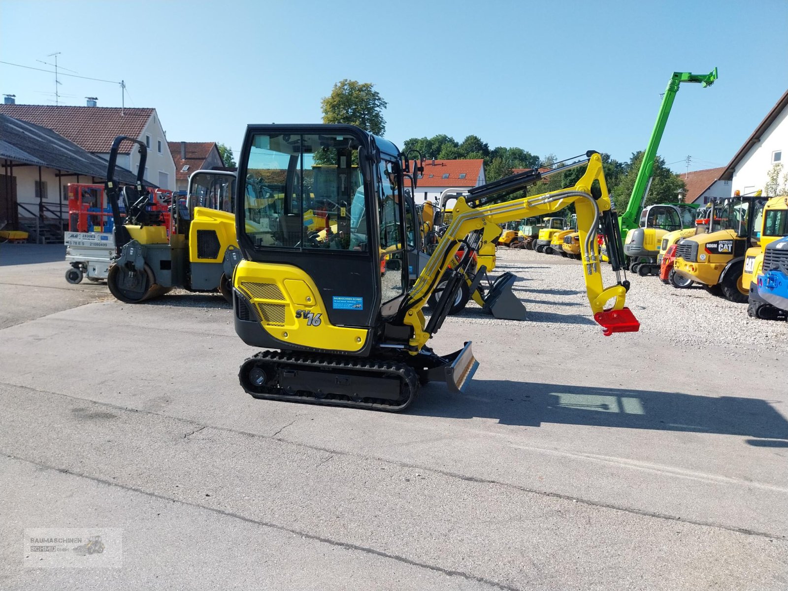 Minibagger Türe ait Yanmar SV 16, Gebrauchtmaschine içinde Stetten (resim 3)