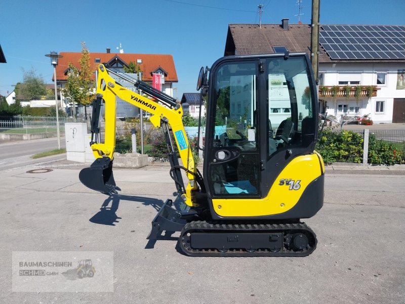 Minibagger tipa Yanmar SV 16, Gebrauchtmaschine u Stetten