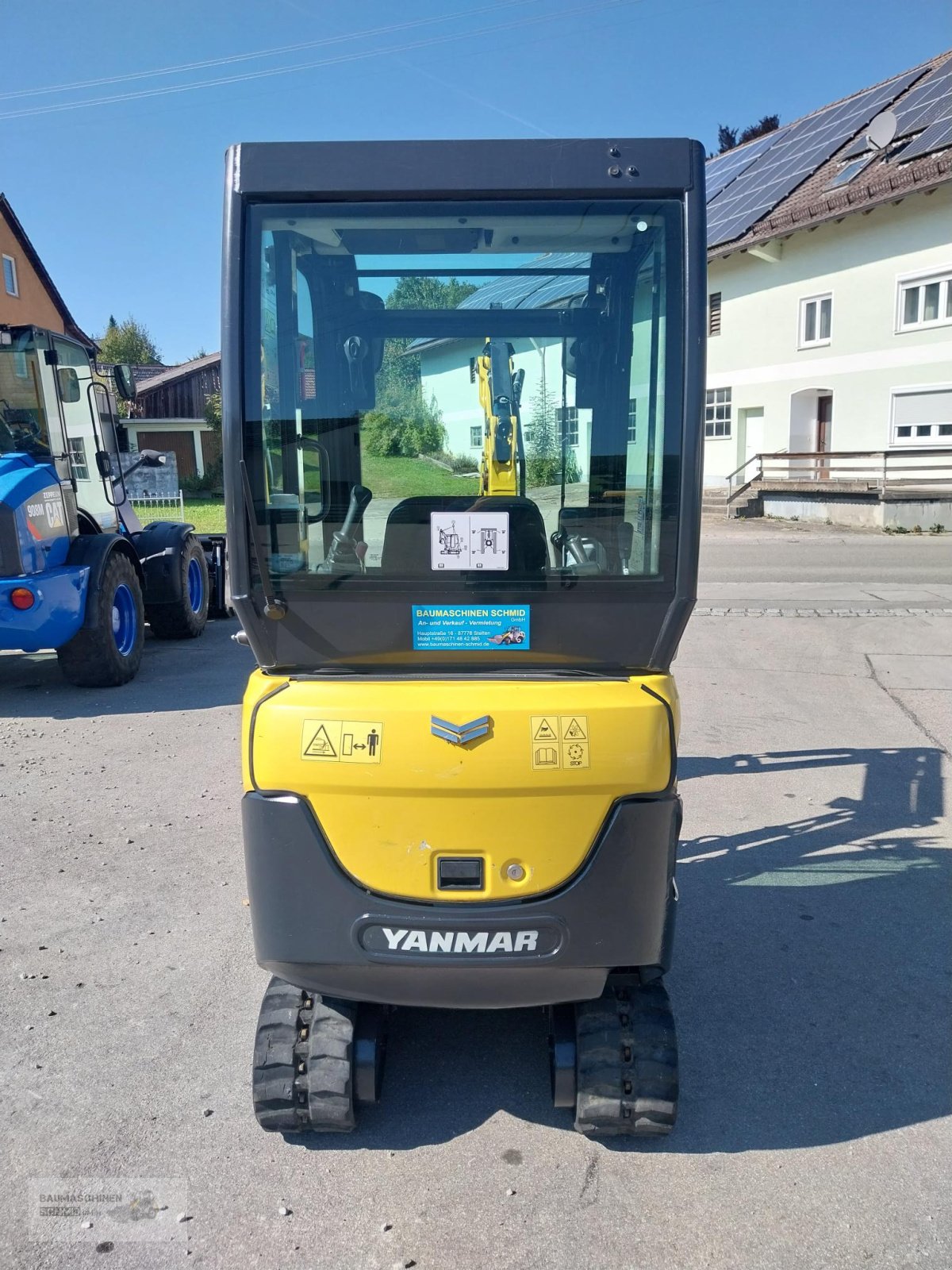 Minibagger des Typs Yanmar SV 16, Gebrauchtmaschine in Stetten (Bild 4)