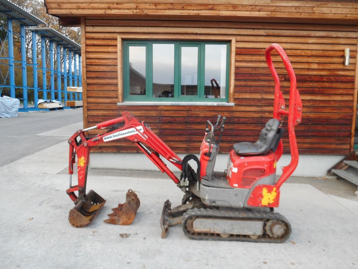 Minibagger van het type Yanmar SV08 ( 1.035kg ) Verstellfahrwerk + 2 Löffel, Gebrauchtmaschine in St. Nikolai ob Draßling (Foto 1)