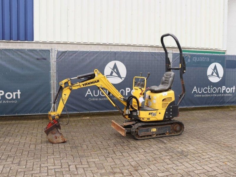 Minibagger van het type Yanmar SV08-1A(S), Gebrauchtmaschine in Antwerpen (Foto 1)